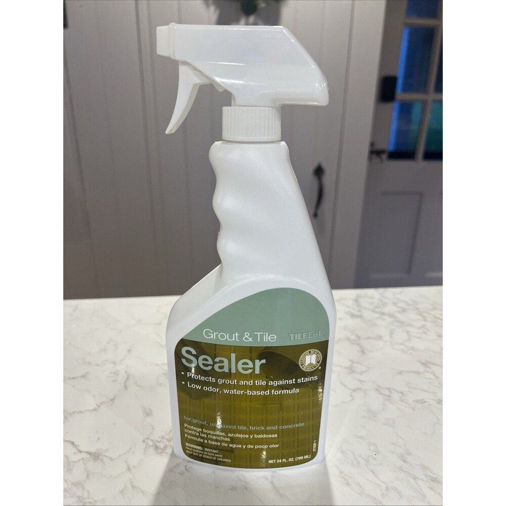 Tilelab Grout  & Tile Sealer Spray, Water Based, 24 fl oz